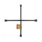 Llave de cruz 18', acabado negro mate, PRETUL