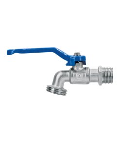 Llave de Esfera de Latón 1/2', 140g, sin adaptador, ideal para aplicaciones de alta presión, clave 45969 - FOSET