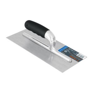 Llana 11' canto recto, 10 remaches,mango Comfort Grip,TRUPER