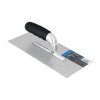 Llana Truper 11" Canto Recto 6 Remaches Mango Comfort Grip - Tecnología de Comodidad Superior para Jornadas Extensas que Previene Lesiones por Esfuerzo Repetitivo sin Sacrificar Precisión en los Acabados (Clave 102775)