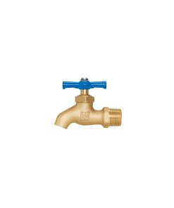 Llave de Nariz de Latón, 135g, Entrada 1/2', ideal para uso general en sistemas de agua, clave 49090 - FOSET