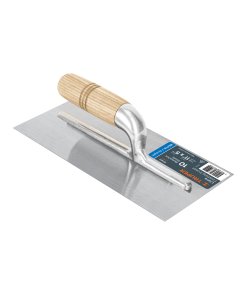 Llana Truper 11" Canto Recto 10 Remaches Mango Madera - Tecnología de Aplicación Tradicional para Maestros Yeseros que Transmite la Sensación Exacta del Material Permitiendo Acabados Artesanales Impecables (Clave 15400)