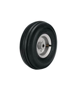 Rueda Neumática Truper 10" para Eje Central - Tecnología de Amortiguación Superior para Transporte Suave de Cargas Pesadas (Clave 45904)