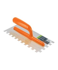 Llana Truper 11" Dentado Cuadrado 1/2" 6 Remaches Mango Plástico - Tecnología de Inmunidad a la Corrosión para Entornos Húmedos que Resiste Agentes Químicos Agresivos Manteniendo su Forma Original (Clave 102702)