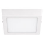 Luminario de LED de sobreponer cuadrado 12 W, luz fría Surtek LLS12C