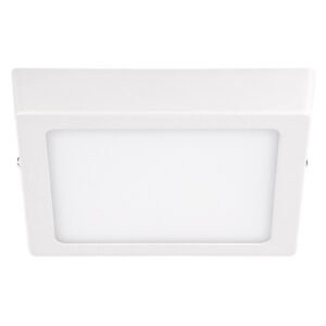 Luminario de LED de sobreponer cuadrado 12 W, luz fría Surtek LLS12C