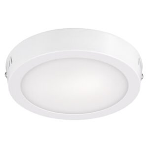 Luminario de LED de sobreponer redondo 12 W, luz fría Surtek LLS12R