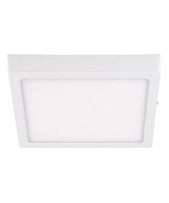 Luminario de LED de sobreponer cuadrado 18 W, luz fría Surtek LLS18C