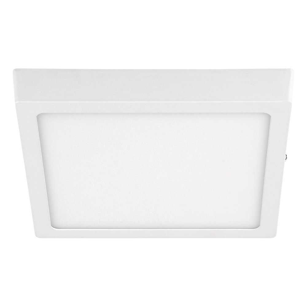 Luminario de LED de sobreponer cuadrado 18 W, luz fría Surtek LLS18C