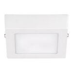 Luminario de LED de sobreponer cuadrado 6 W, luz fría Surtek LLS6C