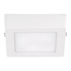 Luminario de LED de sobreponer cuadrado 6 W, luz fría Surtek LLS6C