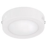 Luminario de LED de sobreponer redondo 6 W, luz fría Surtek LLS6R