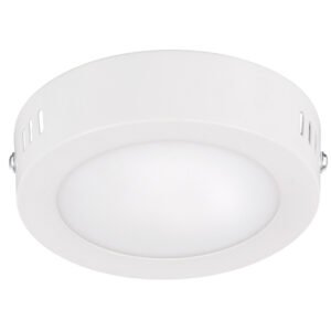 Luminario de LED de sobreponer redondo 6 W, luz fría Surtek LLS6R