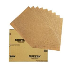 Lija panel cabinet para madera, grano 100 Surtek LMC100