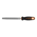 Lima media caña bastarda 6' con mango Comfort Grip, TRUPER