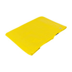 Lona de polietileno 4 x 4 m, amarilla, 110 g/m2, cobertura ideal para jardinería y más, PRETUL clave 26159