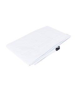Lona de polietileno 4 x 4 m, blanca, 110 g/m2, opción confiable para cubrir materiales, PRETUL clave 26135