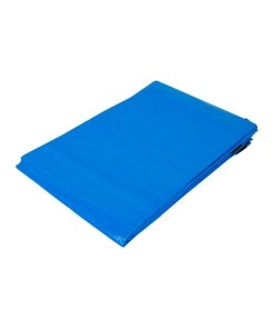 Lona de polietileno 4 x 5 m, azul, 110 g/m2, resistente para protección y cubrimiento, PRETUL clave 23734
