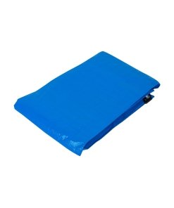 Lona de polietileno 4 x 6 m, azul, 110 g/m2, opción flexible para trabajos de protección, PRETUL clave 23735