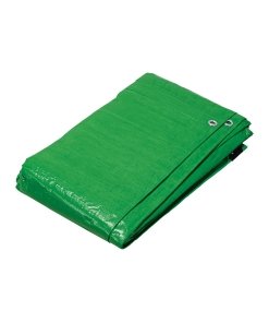 Lona de Polietileno 5 x 6 m, Verde, 110 g/m², Protección Eficaz para Uso en Exterior, PRETUL Pretul Clave 23752