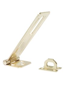 Portacandado 3-1/4" latón brillante Lock LPC314LBB