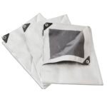 Lona de polietileno reforzada color blanco 4 x 6 m Surtek LR4X6B