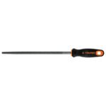 Lima redonda bastarda 10' con mango Comfort Grip, TRUPER