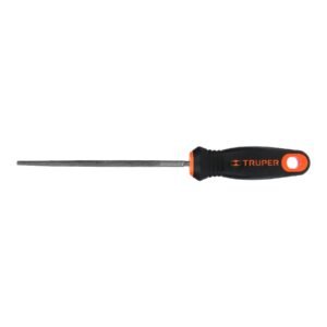 Lima redonda bastarda 6' con mango Comfort Grip, TRUPER