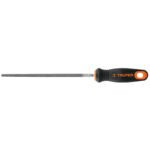 Lima redonda bastarda 8' con mango Comfort Grip, TRUPER