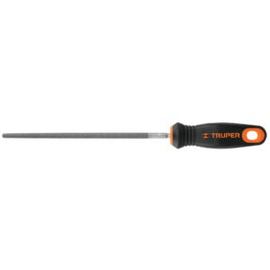 Lima redonda bastarda 8' con mango Comfort Grip, TRUPER