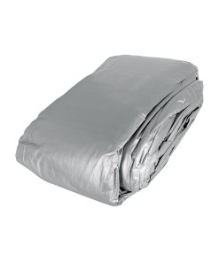Lona de Polietileno Truper Reforzada 12x17 m Gris - Tecnología de 180g/m2 para Proyectos Industriales que Cubre Áreas Extensas con Máxima Resistencia (Clave 15368)