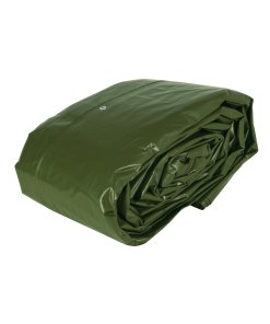 Lona Uso Rudo 12x17 m, Verde Olivo, 240 g/m2, Resistencia Extrema para Uso en Exteriores, clave 16380 - TRUPER EXPERT