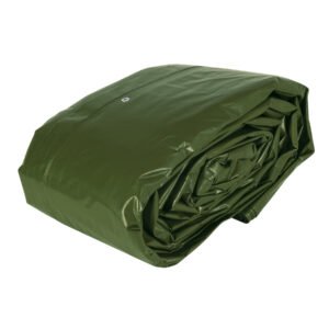 Lona uso rudo 12x17 m, verde olivo, 240 g/m2, TRUPER EXPERT
