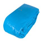 Lona de polietileno reforzada 12x17 m, azul, 180g/m2, TRUPER
