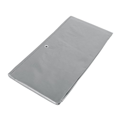 Lona de Polietileno Truper Reforzada 2x3 m Gris - Tecnología de 180g/m2 para Usos Múltiples que Protege Materiales y Equipos de los Elementos (Clave 15361)