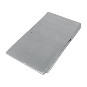 Lona de polietileno reforzada 3 x 4 m, gris, 180g/m2, TRUPER