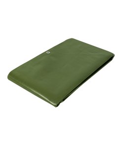 Lona Uso Rudo 4 x 5 m, Verde Olivo, 240 g/m2, Resistencia para Uso Industrial, clave 16375 - TRUPER EXPERT
