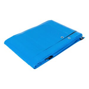 Lona de polietileno Truper Professional 4x7m Azul - Tecnología de malla interior reforzada para coberturas amplias que ofrece 180g/m² de resistencia contra viento y exposición constante (Clave 102571)