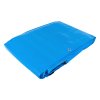 Lona de polietileno Truper Heavy-Duty 6x9m Azul - Tecnología de refuerzo diagonal para exteriores que ofrece 180g/m² de resistencia superior contra viento y lluvia intensa (Clave 102575)
