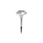 Luminario de LED estaca recargable solar tipo gala inoxidable Surtek LUJS01