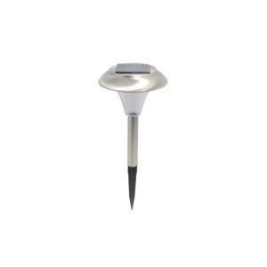 Luminario de LED estaca recargable solar tipo gala inoxidable Surtek LUJS01