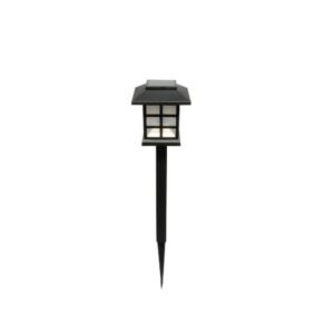 Luminario de LED estaca recargable solar tipo oriental Surtek LUJS04