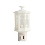Lámpara decorativa de noche, farol blanco 127 V Foy LUN06