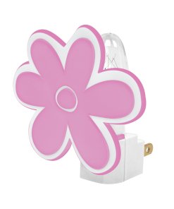 Luz Nocturna Volteck Flor E12 - Elegancia Natural para Espacios que Requieren Toque Decorativo Nocturno (Clave 46130)
