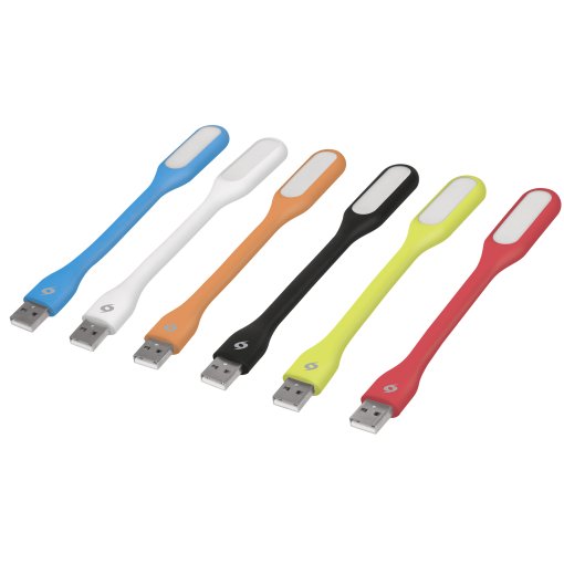 Mini Lámpara USB Volteck 5 LEDs 1W - Iluminación Flexible para Computadoras que Ofrece Práctica Conexión (Clave 46865)