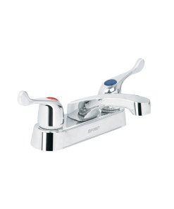 Mezcladora 4' para Lavabo con Nariz Larga, Manerales Palanca para Ajustes Simples y Rápidos, Marca Foset, Clave 49278