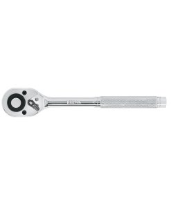 Matraca cuadro de 1/2' con cabeza de pera y liberación rápida, herramienta eficiente para trabajos mecánicos, PRETUL, clave 21152.