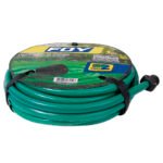 Manguera para jardín lisa con conector plástico 1/2", 15 m Foy M12L15P