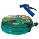 Manguera para jardín lisa 1/2", 10 m con pistola para riego Foy M12PIM