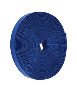 Rollo de manguera plana Truper de 2" x 100m - Tecnología de descarga masiva para motobomba que soluciona evacuaciones de gran volumen en áreas extensas (Clave 100864)